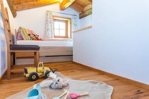 Postel nebo postele na pokoji v ubytování Langrieshof