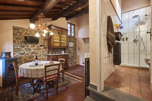 Η κουζίνα ή μικρή κουζίνα στο Agriturismo Borgo Mocale