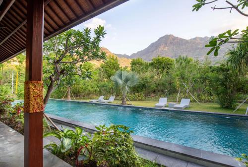 Πισίνα στο ή κοντά στο Ananda Villas Bali