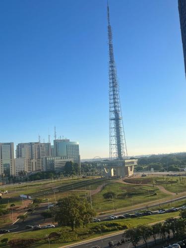 Gambar di galeri bagi Raridade!! Flat Particular de Alto Padrão em Hotel Novíssimo - Cama King Size e Cama de Solteiro - Limpeza Diária Gratuita - Ótimo Preço - Excelente Atendimento - Melhor Localização de Brasília - Dentro do Hotel Ramadã Brasília Alvorada di Brasilia