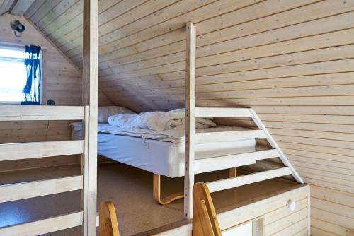 Postel nebo postele na pokoji v ubytování Stevns Camp