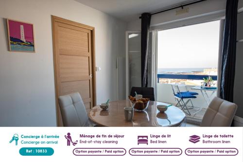 Vue mer ! Appartement pour 4
