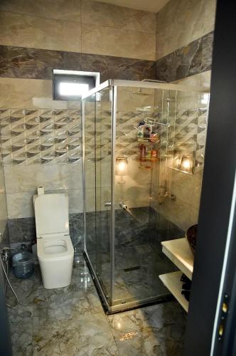 Koupelna v ubytování Villa Mardakan