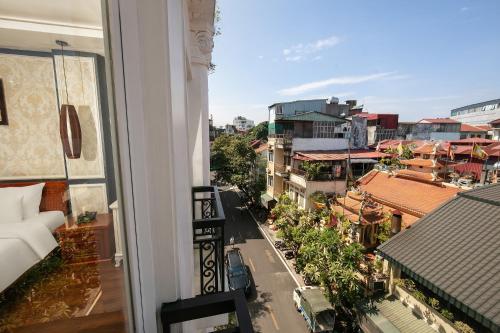 Un balcón o terraza de Delica Premium Hotel