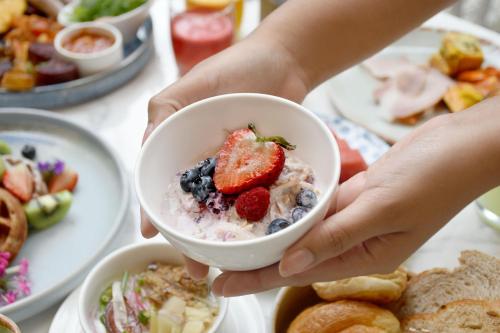 Mad på hotellet eller i nærheden