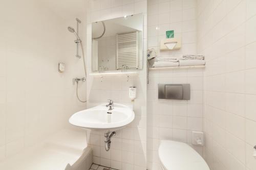 Koupelna v ubytování Sure Hotel by Best Western Muenchen Hauptbahnhof