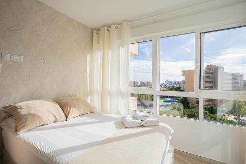 Ένα ή περισσότερα κρεβάτια σε δωμάτιο στο Zen Loft