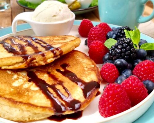 Jídlo v bed and breakfast nebo okolí