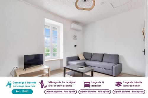 Studio 2 personnes quartier de La Chaume