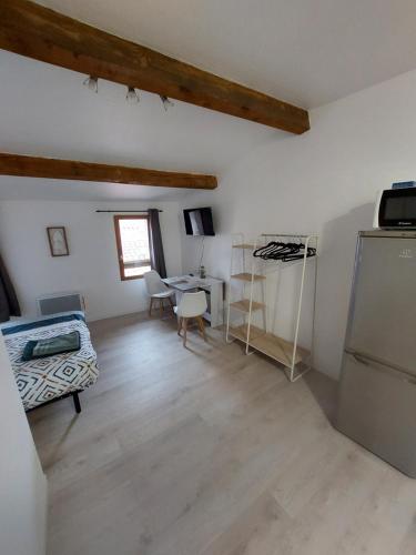 Η κουζίνα ή μικρή κουζίνα στο Studio cosy au coeur du centre ville