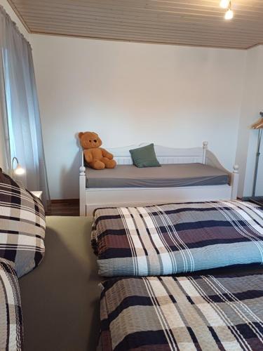 Pension und Gasthof Reithmeierにあるベッド