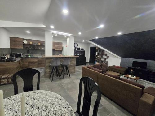Χώρος καθιστικού στο Pepper Apartman Donji Miholjac