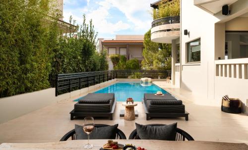 Sol Residence - Private Pool Gym Glyfada