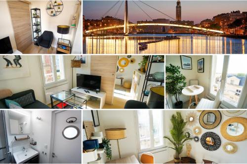 Imagen de la galería de 2 pièces "Les Nuits Douces" - Calme et Lumineux - Gare à 10 min - Tram à 3 min, en Le Havre