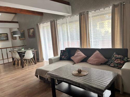 Apartament Safonaにあるシーティングエリア