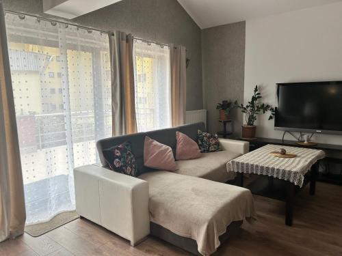 Apartament Safonaにあるシーティングエリア