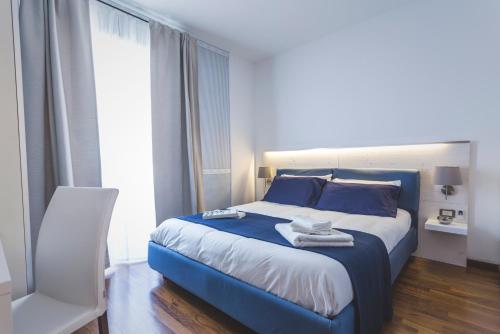 Postel nebo postele na pokoji v ubytování B&B Le 3 Stelle