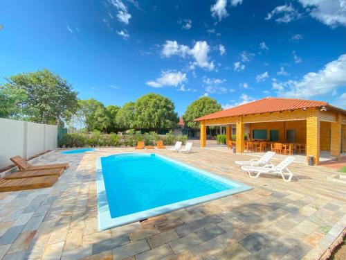 Πισίνα στο ή κοντά στο Portal Pantaneiro Hotel