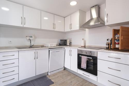 Η κουζίνα ή μικρή κουζίνα στο Sunshine Hostel