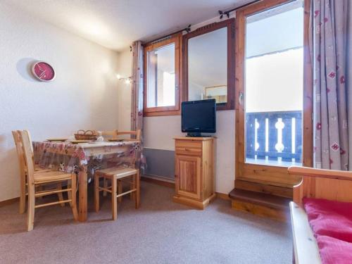 Appartement fonctionnel au centre avec balcon à La Plagne