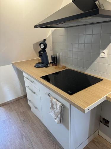Kuchyň nebo kuchyňský kout v ubytování Escapade Confortable
