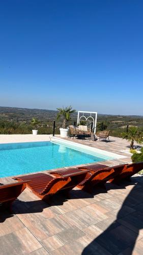 Πισίνα στο ή κοντά στο Hill Luxury House