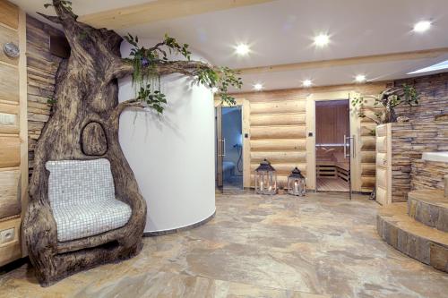 Ruang duduk di Gordonówka Residence & SPA- sauna i jacuzzi-przeżyj niezapomniany pobyt