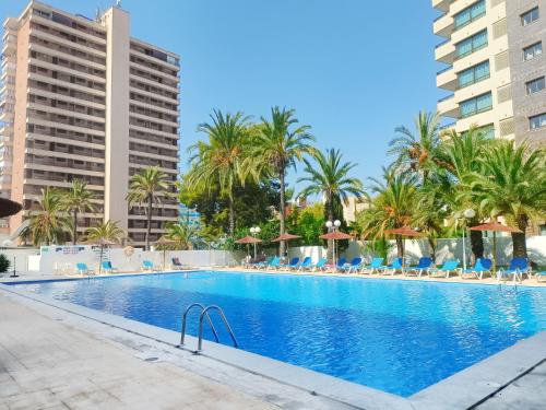 Bermudas apartamento con piscina en Benidorm