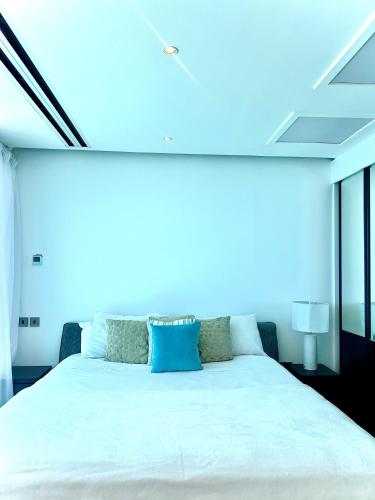 Cama o camas de una habitación en Waterside