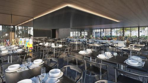 En restaurant eller et andet spisested på Porto Alto Resort - PE