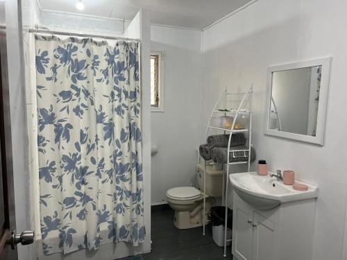 Koupelna v ubytování Blue Sky Retreat