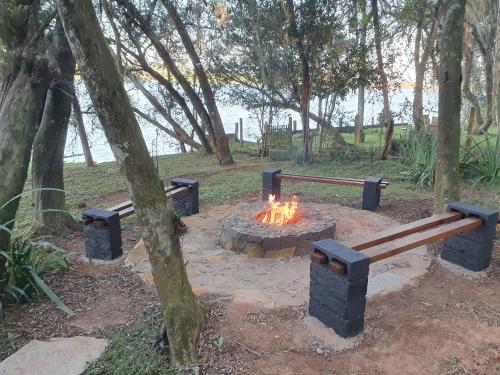 Φωτογραφία από το άλμπουμ του Quiosque de frente para um lago σε Lages