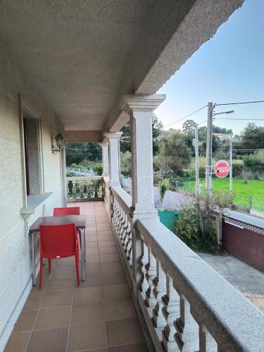 Μπαλκόνι ή βεράντα στο Apartamentos Cruceiro