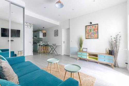 Saint Fargeau Gambetta IV Lovely Apartment 4P 1BR
