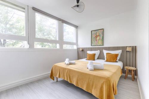 Saint Fargeau Gambetta IV Lovely Apartment 4P 1BR
