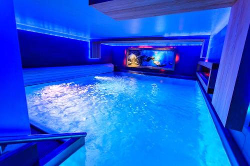 Bazén v ubytovaní Hotel Villa Nečas Žilina alebo v jeho blízkosti
