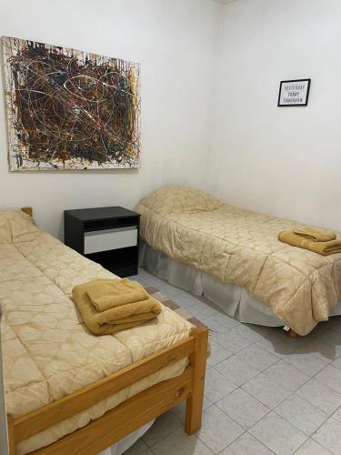 En eller flere senge i et værelse på Los Nogales I