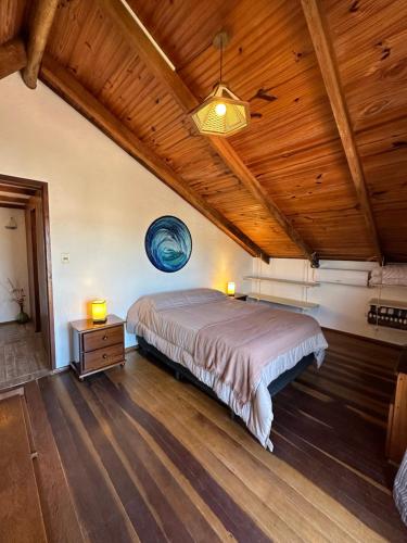 Giường trong phòng chung tại El Mirador