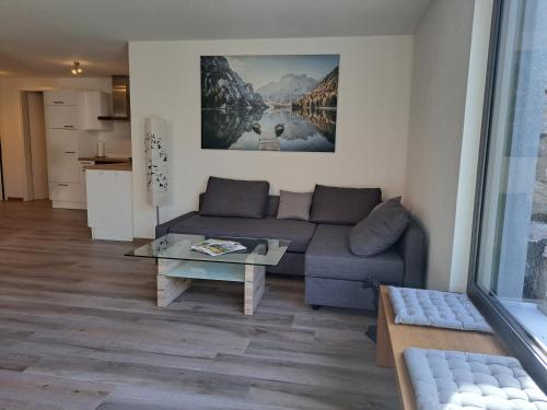Posezení v ubytování Ferienwohnung Sonnenseite