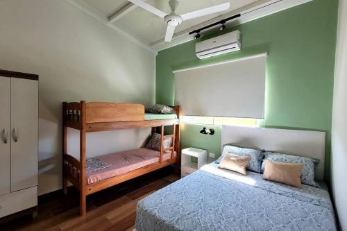 Postel nebo postele na pokoji v ubytování La Soñada casa quinta Premium