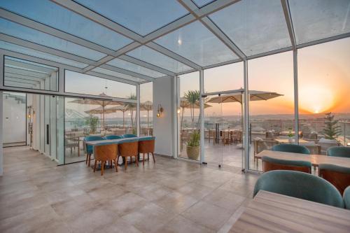 Μπαλκόνι ή βεράντα στο Mazar Pyramids Hotel