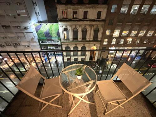 Balkón nebo terasa v ubytování Apartamento BA Obelisco