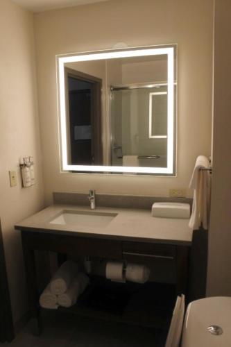 Ein Badezimmer in der Unterkunft Candlewood Suites Southfield - Detroit by IHG