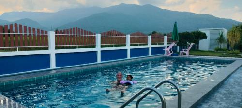 Πισίνα στο ή κοντά στο Poonsap Homestay