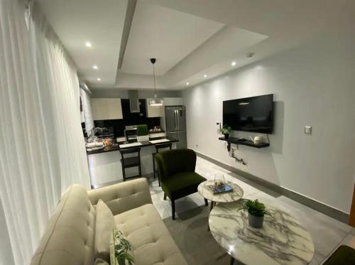 Nhà bếp/bếp nhỏ tại PiantiniTowerCentric SDQ CityView