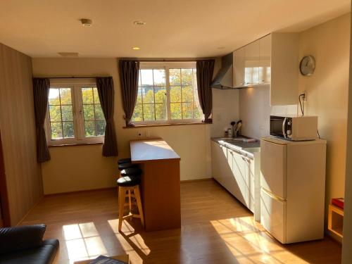 Una cocina o zona de cocina en Snowbird