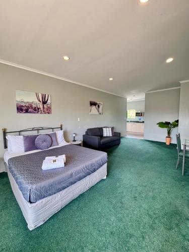 Χώρος καθιστικού στο O'Reillys Motel