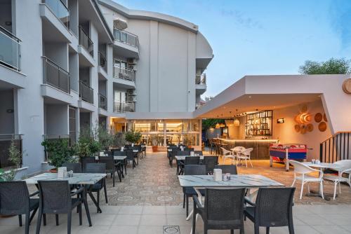 Restaurace v ubytování A Hotel Side