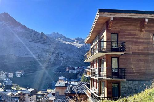 Tignes, ski aux pieds, vue d'exception, 1 chambre