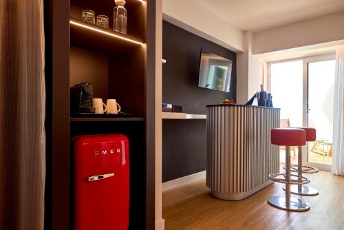 Μια τηλεόραση ή/και κέντρο ψυχαγωγίας στο Universal Hotel Neptuno - Adults Only